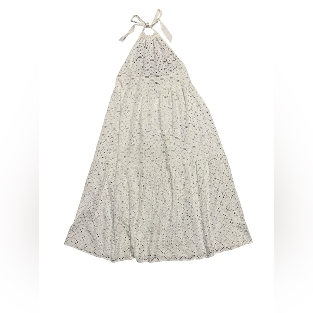 NWT Solid & Striped x REVOLVE Kai white Brule Leaf Eyelet maxi dress size xsmall - Picture 3 of 14